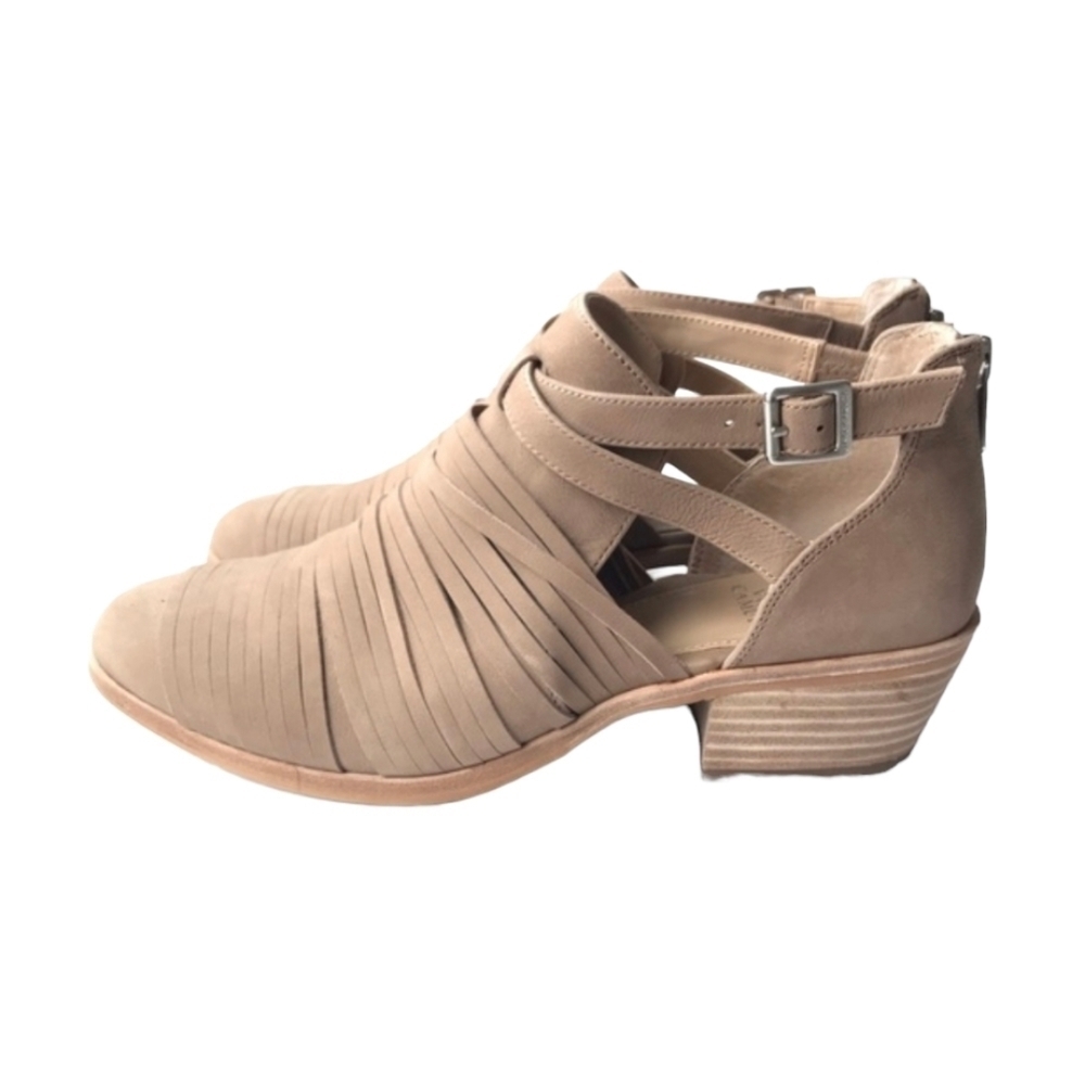 Vince Camuto Women Pamelle Heels Ankle Leather Boots shoes sz 7M